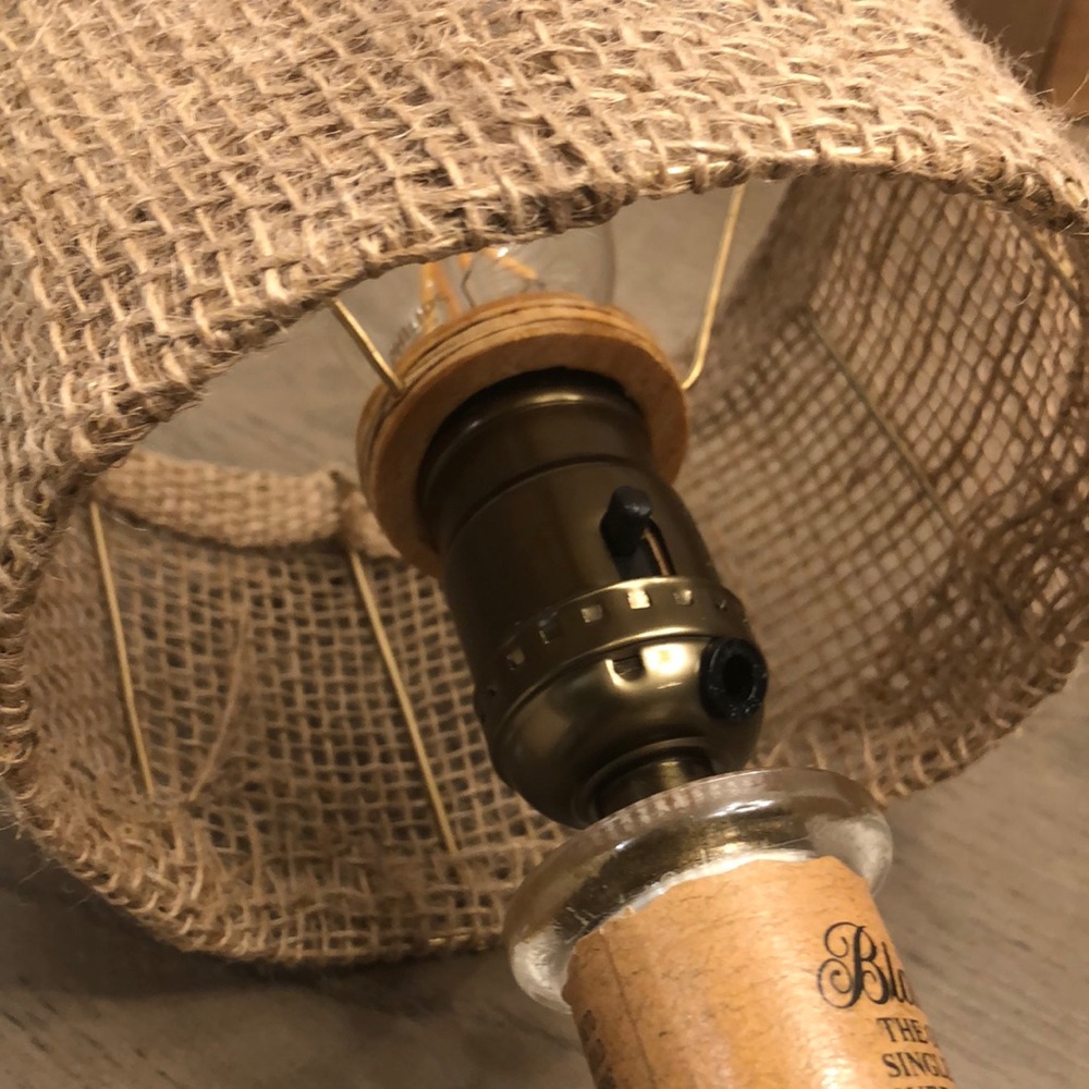 Handmade Blanton’s bottle lamp - Picture 6 of 9